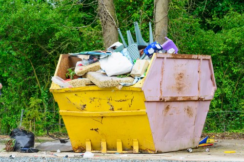 Professional home clearance team at work in Hackney