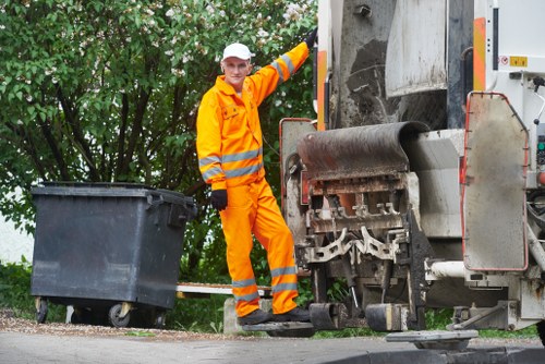 Professional builders waste clearance team