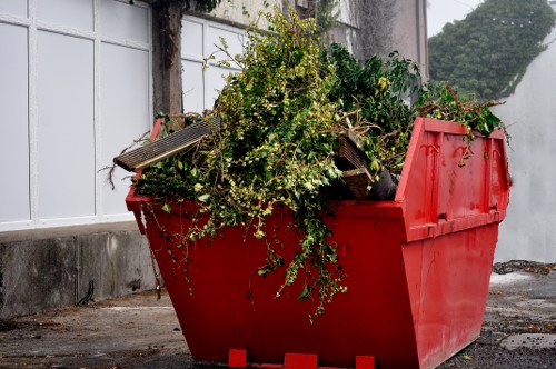 Recycling process for business waste in Hackney